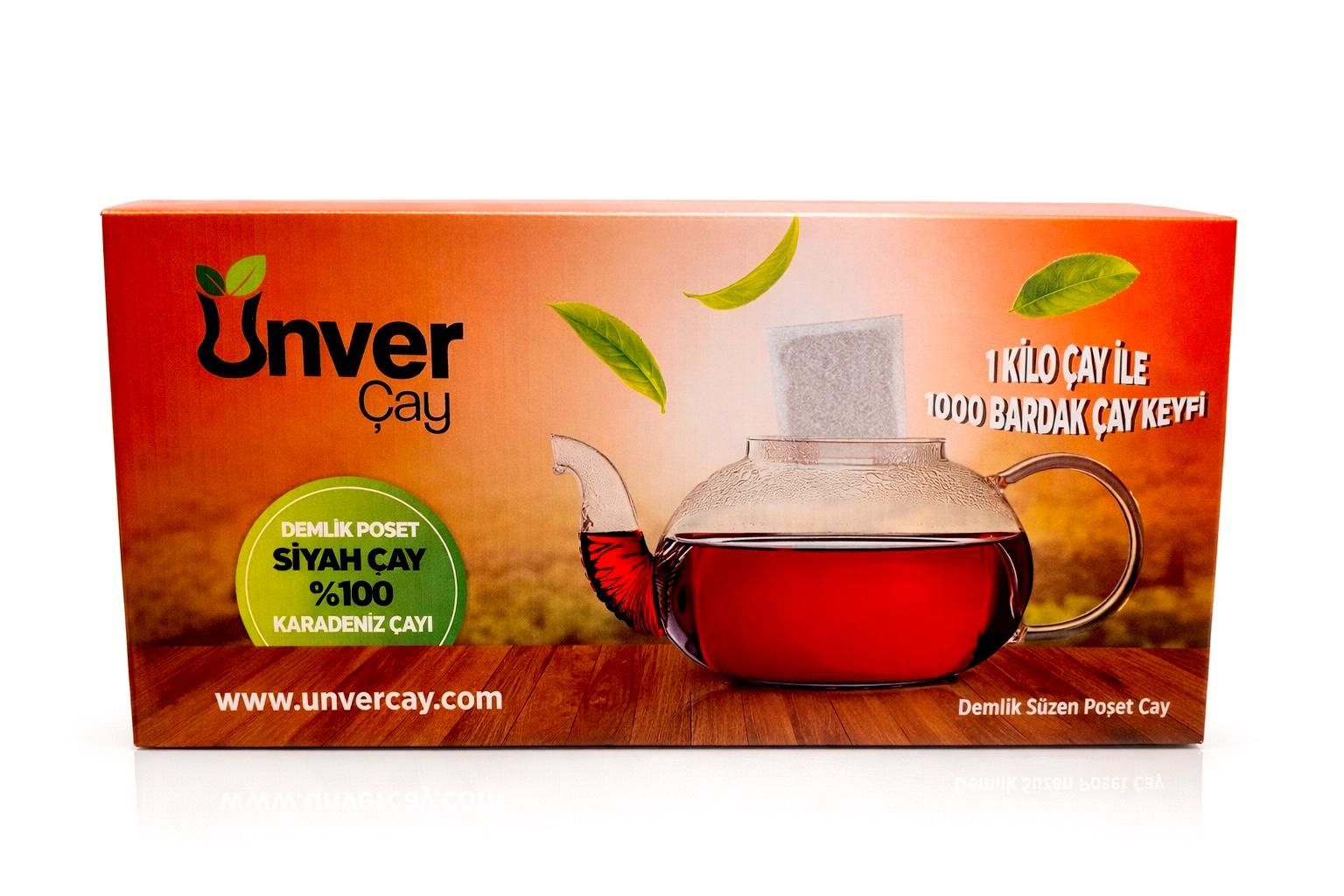Ünver Demlik Poşet Çay 3KG