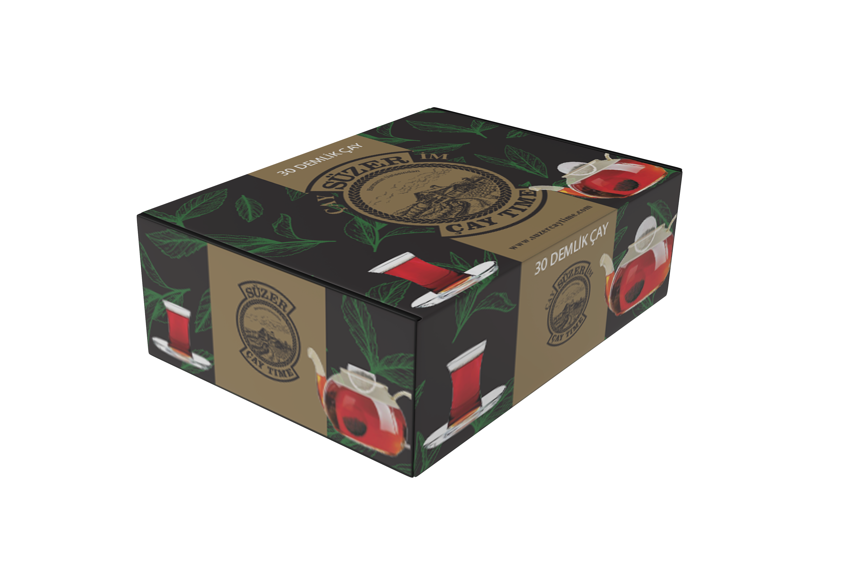 Süzer Demlik Çay  30 adet 300 Gr